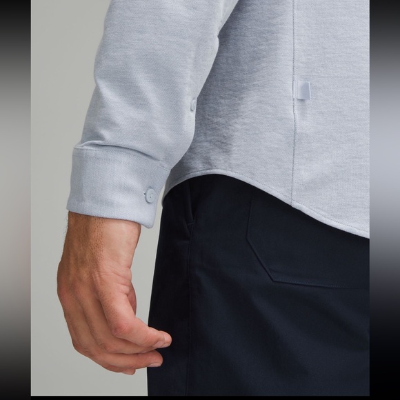 Lululemon Mens Commission Long-Sleeve Shirt Size Large - Picture 4 of 9